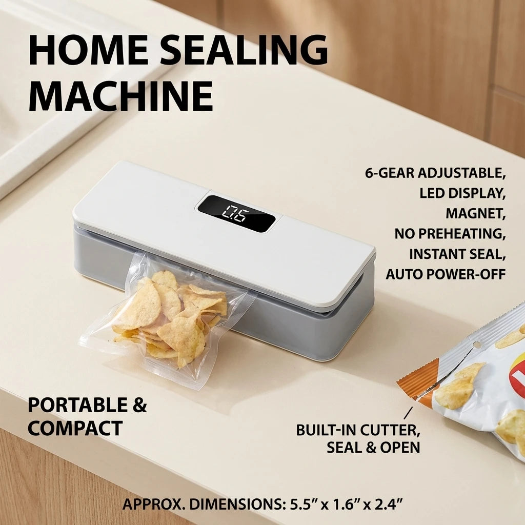 SealSnap™ Magnetic Bag Sealer