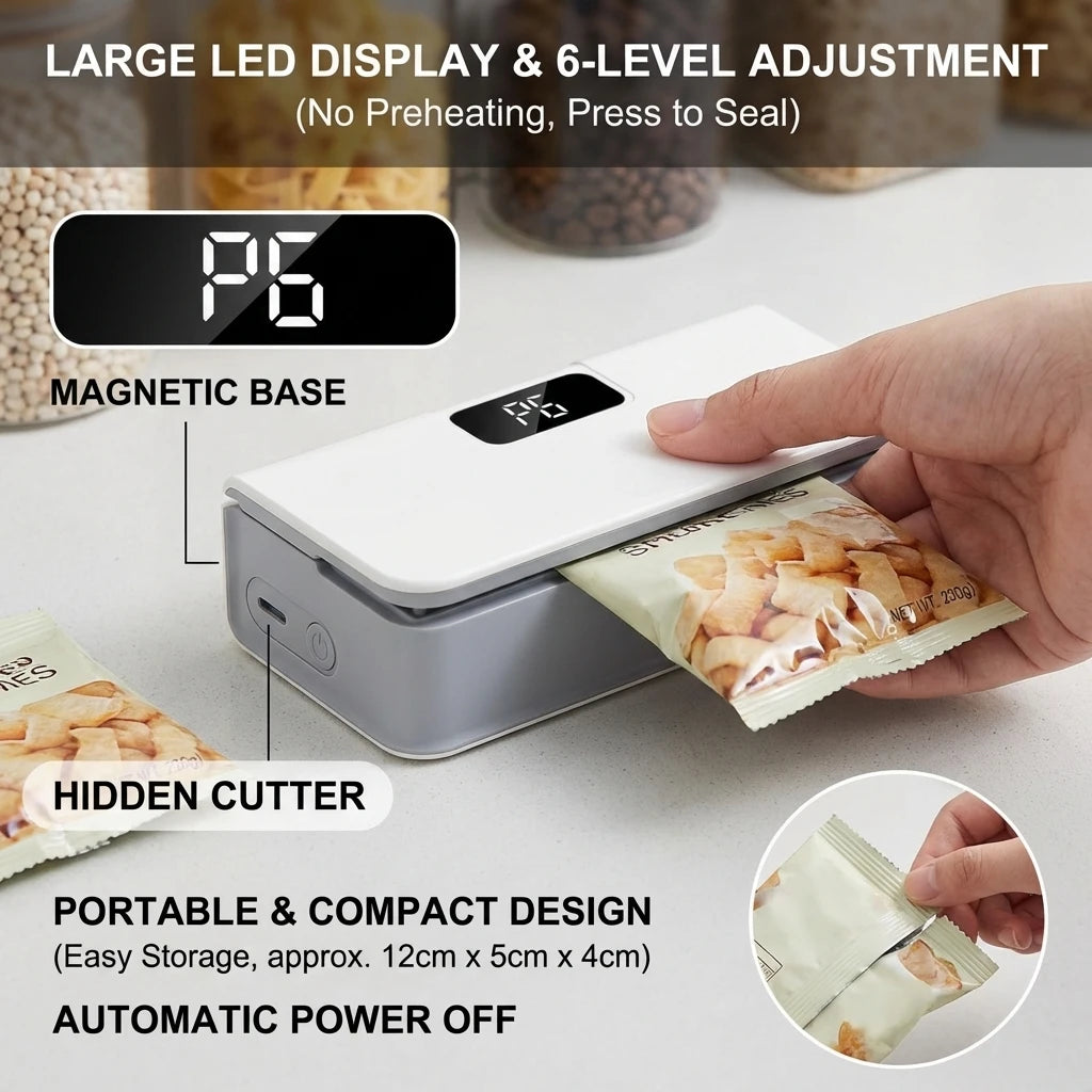 SealSnap™ Magnetic Bag Sealer